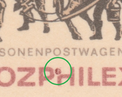 Butzen in der roten Farbe