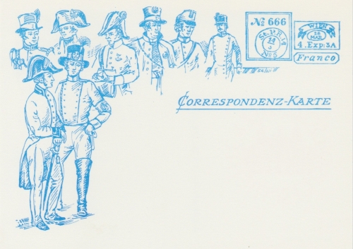 Farbe b (mittelcyanblau) auf Papier x<br>nur mit SSt Typ d bekannt