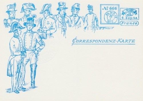 Farbe b (mittelcyanblau) auf Papier y<br>nur mit SSt Typ c bekannt
