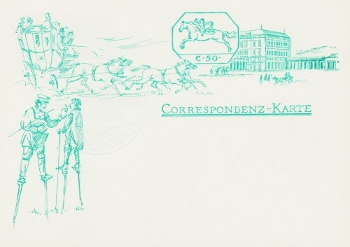 Farbe b (gelbsmaragdgrün) auf Papier y<br>nur mit SSt Typ c bekannt