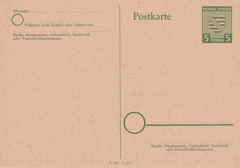 P 9 ungebraucht